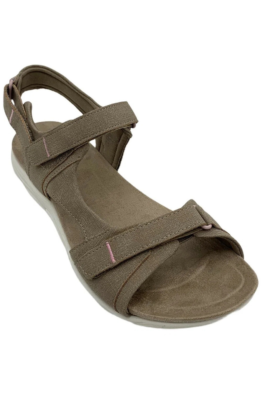 Easy Spirit Women's Lake Sporty Sandals Khaki - Narrow